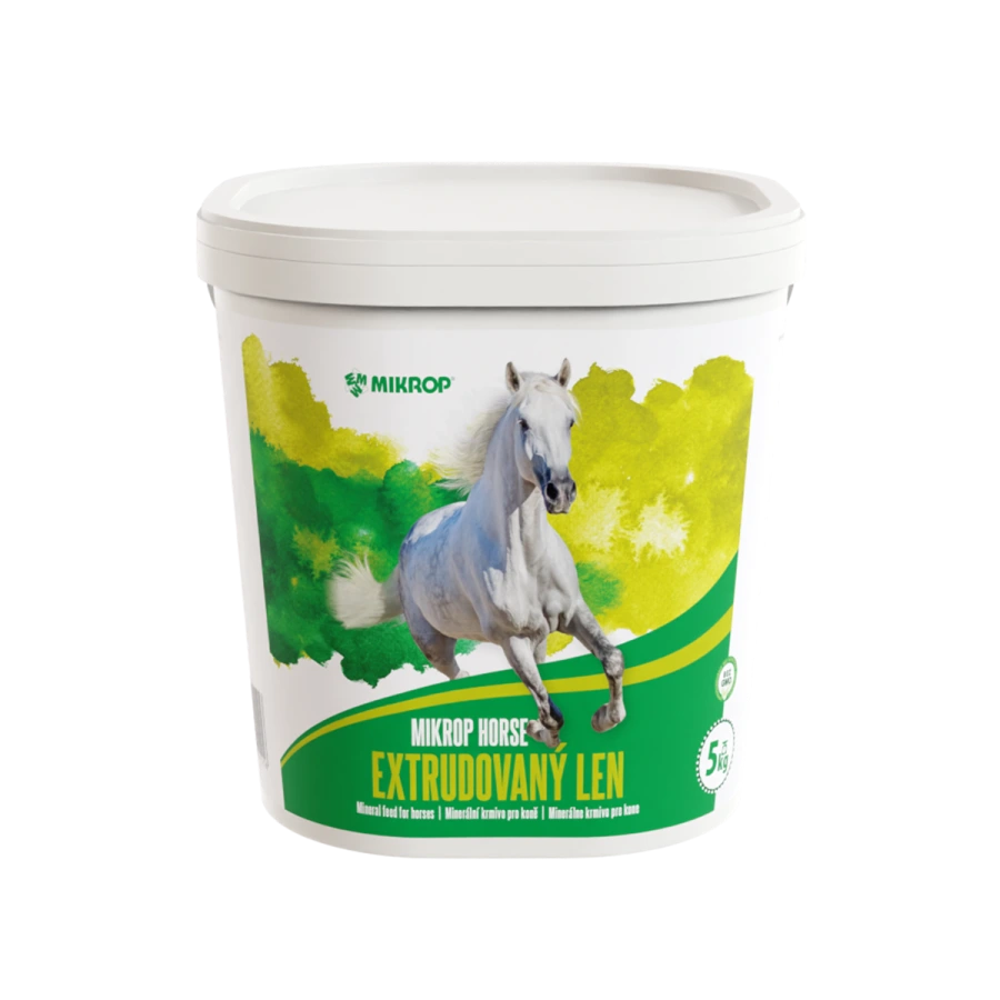 MIKROP® Horse extrudovaný ľan