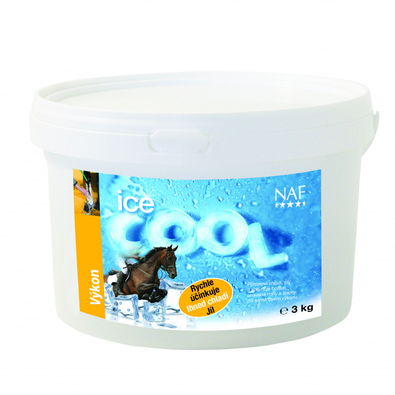 NAF Ice cool - chladivý íl s minerálmi na unavené nohy 3 kg