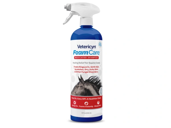 Vetericyn šampón FoamCare Equine Medicated pre kone 946ml