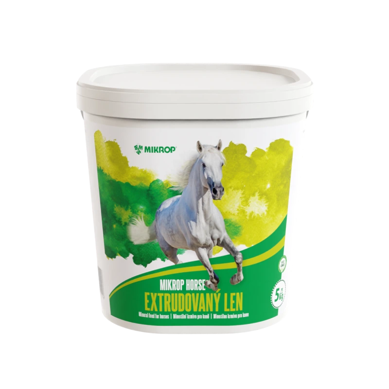 MIKROP® Horse extrudovaný ľan