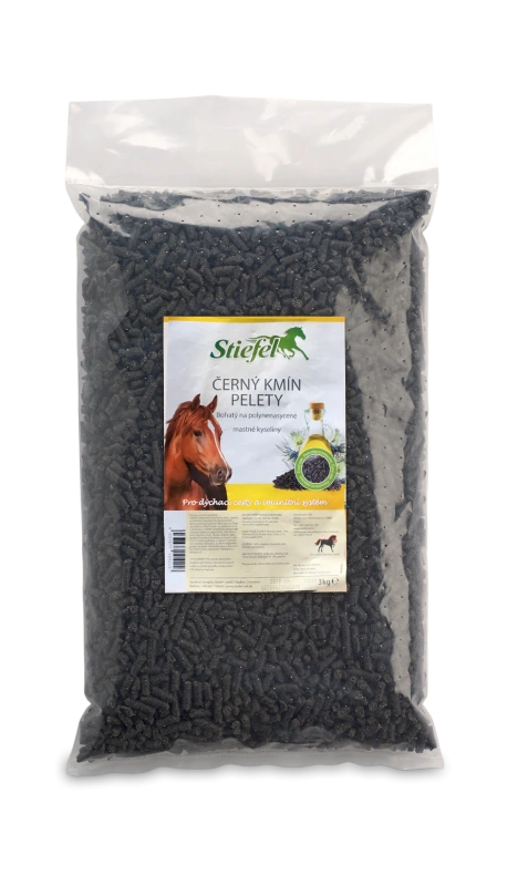 Stiefel Čierna rasca pelety 10 kg
