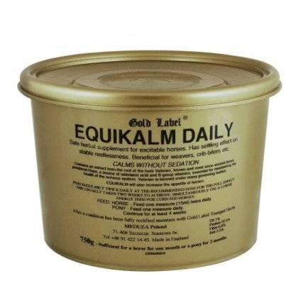 Gold Label Equikalm s valeriánou lekárskou - 750 g 1