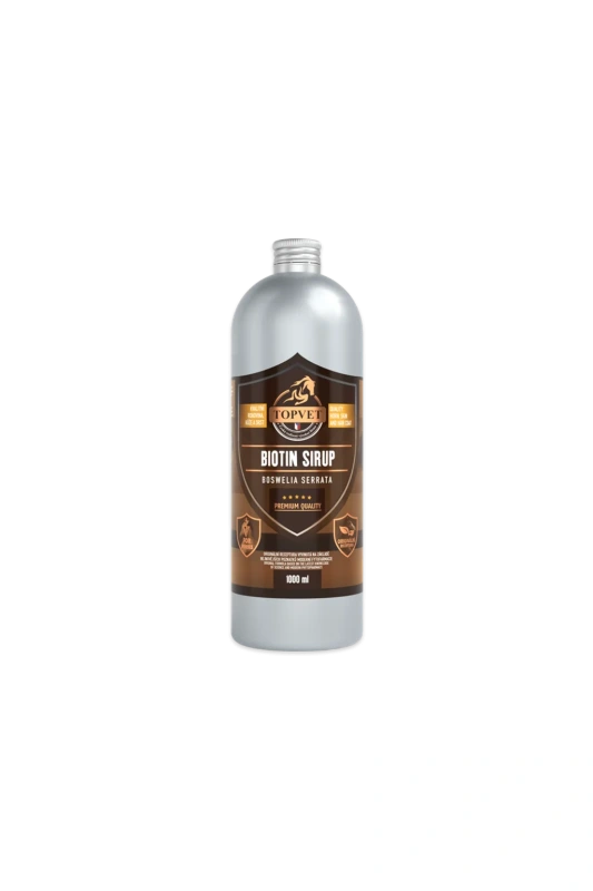 TOPVET Sirup Biotín s bosweliou 1000 ml