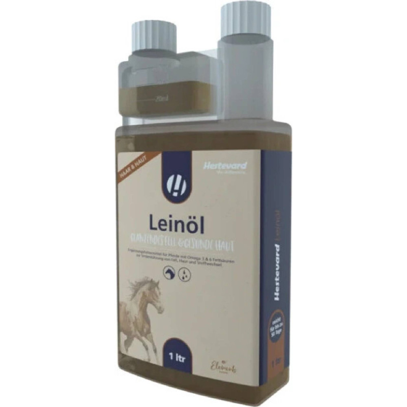 Ľanový olej lisovaný za studena Hestevard 1l / 5l