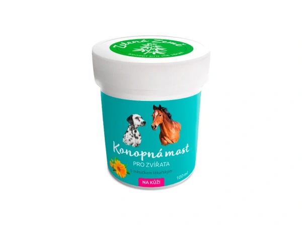 Konopná masť Zelená Země 100 g