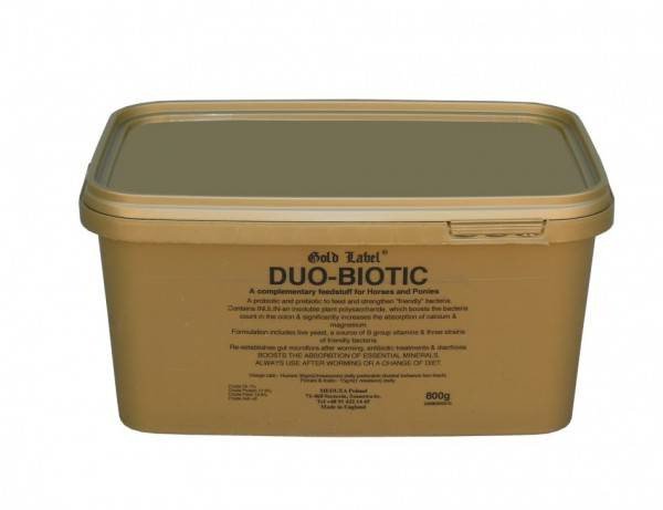 Gold Label Duo-Biotic probiotiká - 800 g