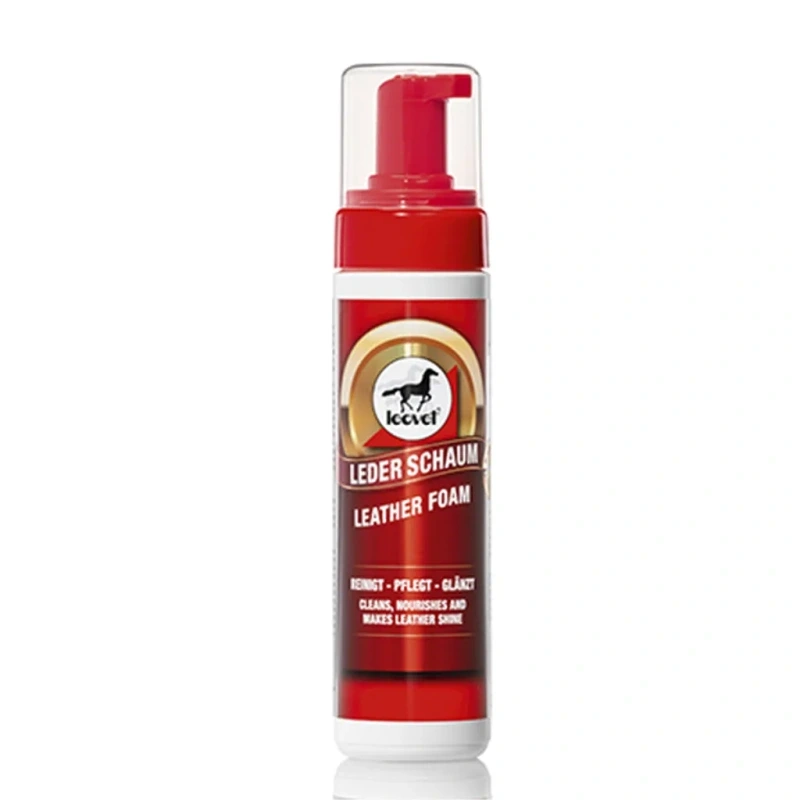 Čistiaca pena na kožu a sedlá Leovet 200 ml