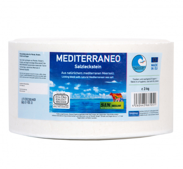 Minerálny liz z prémiovej morskej soli S.I.N. Hellas 3 kg