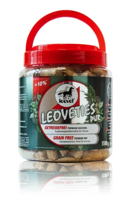 Pamlsky pre kone bezobilné LEOVETIES PUR 1,1 kg