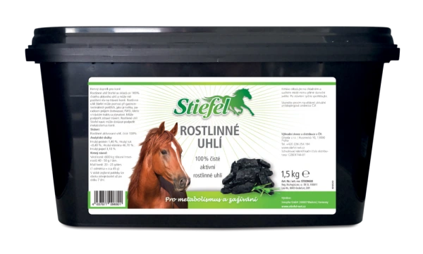 Rastlinné aktívne uhlie pri gastrointestinálnych problémoch 1,5 kg