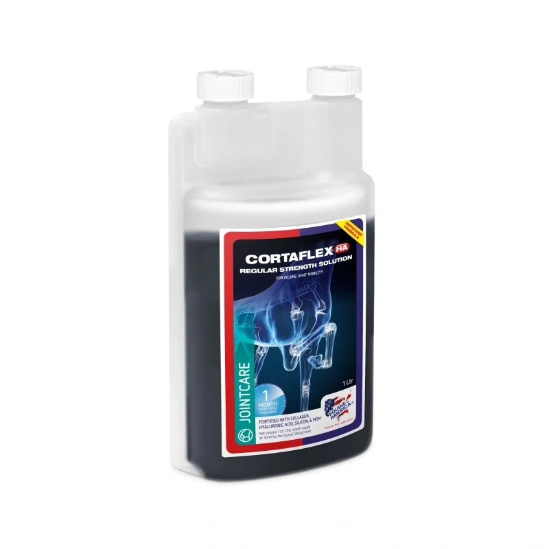 Cortaflex® HA Regular Liquid – tekutá kĺbová výživa pre kone 1l